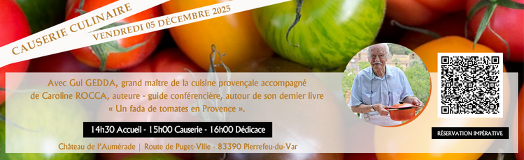Causerie Culinaire Gui Gedda